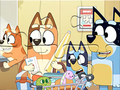 Spiel Puzzle: Bluey Shopping Day  Online