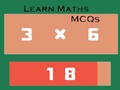 Spiel Lernen Sie Mathe-MCQs  Online