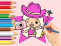 Spiel Malbuch: Toca Boca World  Online