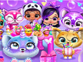 Spiel Puzzle: Familie Fluvsies  Online