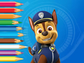 Spiel Malbuch: Paw Patrol Chase  Online