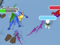 Spiel Stickman-Dinosaurier-Arena  Online