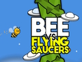 Spiel Biene gegen fliegende Untertassen  Online