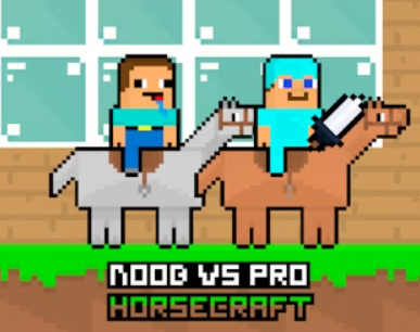 Spiel Noob vs. Pro HorseCraft  Online