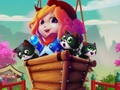 Spiel Rette den Katzen-Bubble-Shooter  Online
