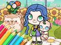 Spiel Malbuch: Avatar World Babycare  Online