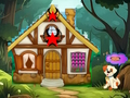 Spiel Waldbungalow-Flucht  Online