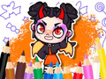 Spiel Malbuch: Avatar World Cute Devil  Online