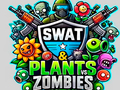 Spiel SWAT & Pflanzen gegen Zombies  Online