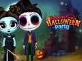 Spiel Albtraumpaar-Halloween-Party  Online