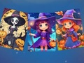 Spiel Gruseliges Halloween-Puzzle  Online