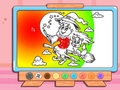 Spiel Malbuch: Kleine Halloween-Hexe  Online