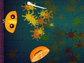 Spiel Halloween-Fruchtscheibe  Online
