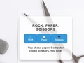 Spiel Schere aus Stein und Papier  Online