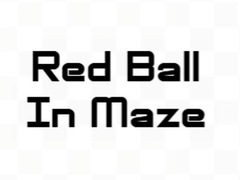Spiel Roter Ball im Labyrinth  Online