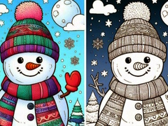 Spiel Malbuch Winter  Online