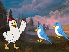 Spiel Hen Hen trifft den Kumpel Online
