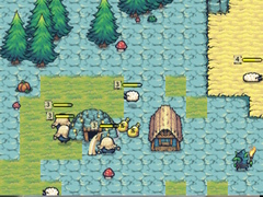 Spiel Krieg der vier Mini-Königreiche  Online