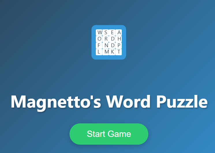 Spiel Magnettos Worträtsel  Online