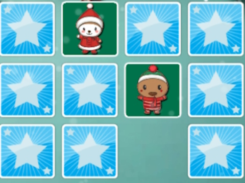 Spiel Weihnachts-Memory-Match  Online
