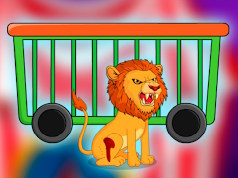 Spiel Hilfe für verletzten Zirkuslöwen  Online