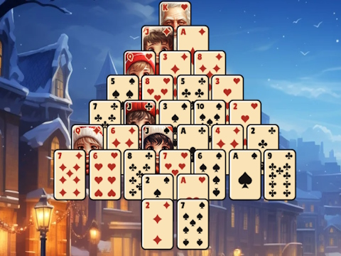 Spiel Weihnachtsbaum-Solitär  Online