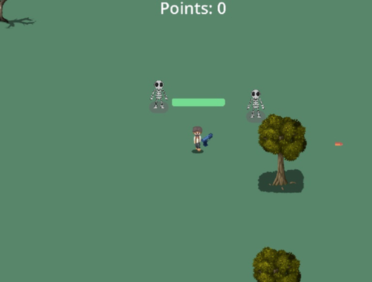 Spiel Friedhof der Skelette  Online