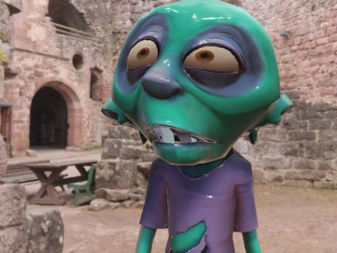 Spiel Lustige Gesichter: Zombies  Online