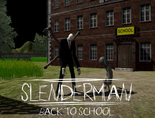 Spiel Slenderman zurück zur Schule  Online