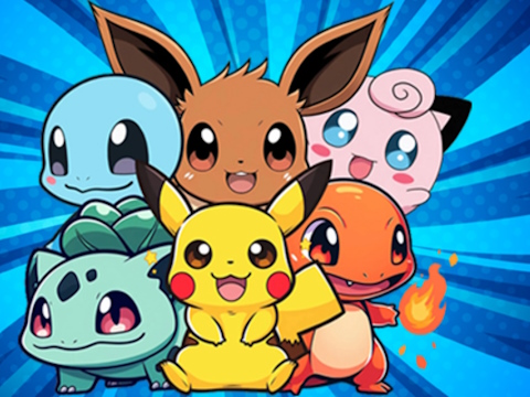 Spiel Pokemon-Malbuch  Online