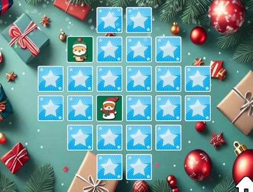 Spiel Weihnachts-Memory-Match  Online