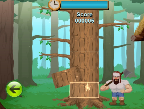 Spiel Holzhacken  Online