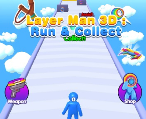Spiel Layer Man 3D Run Collection Online