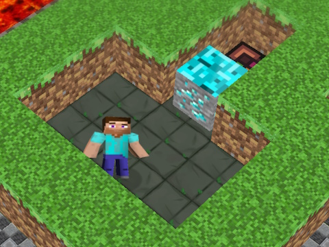 Spiel MineBlocks 3D-Labyrinth  Online