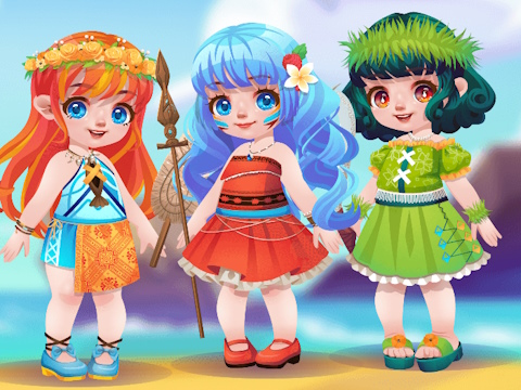 Spiel Toddie Süßer Polynesier  Online