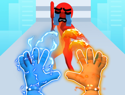 Spiel Elementarhandschuhe mit magischer Kraft  Online