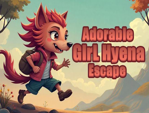Spiel Entzückende Hyänenmädchen-Flucht  Online