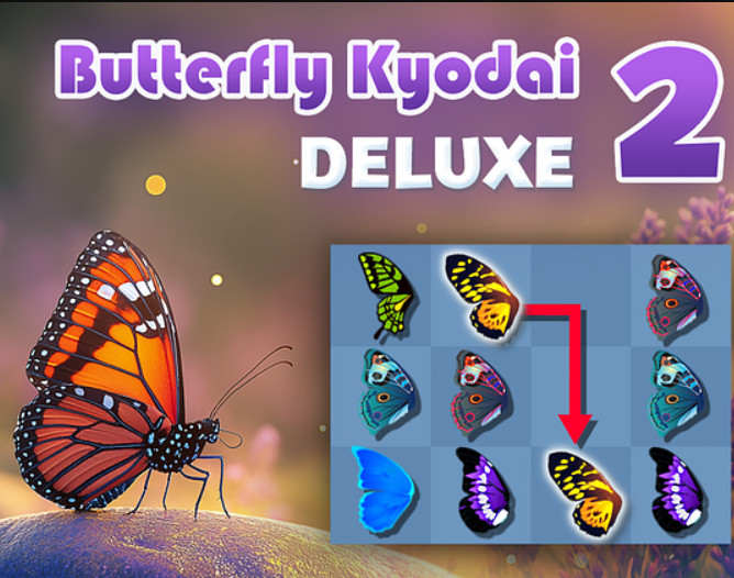 Spiel Schmetterling Kyodai Deluxe 2  Online