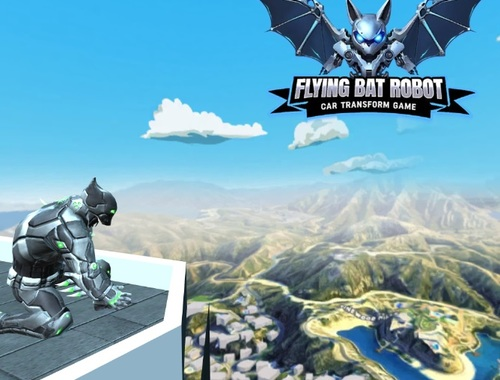 Spiel Fliegender Fledermausroboter  Online