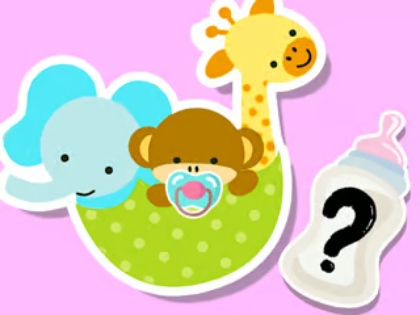 Spiel Kinderquiz: Nennen Sie mich den Namen Ihres Babys  Online