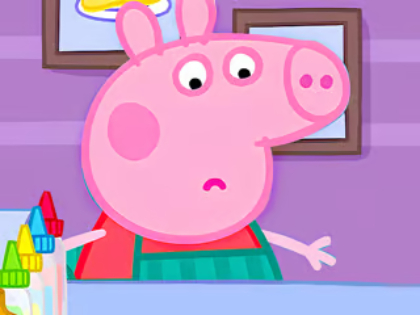 Spiel Puzzle: Peppa Pig Fancy Pancake  Online