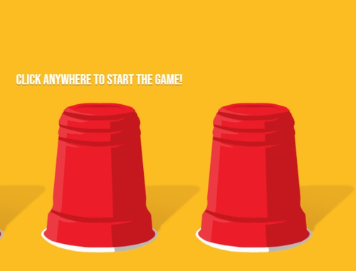 Spiel Drei Pokale  Online