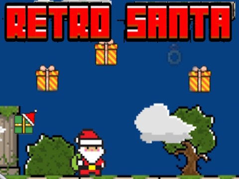 Spiel Retro-Weihnachtsmann  Online