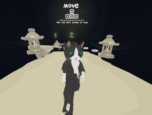 Spiel Katzenkrieger-Parkour  Online