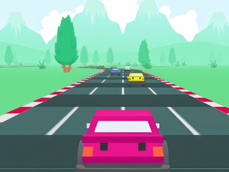Spiel Rennwagen  Online