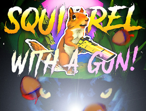 Spiel Eichhörnchen mit einer Waffe!  Online