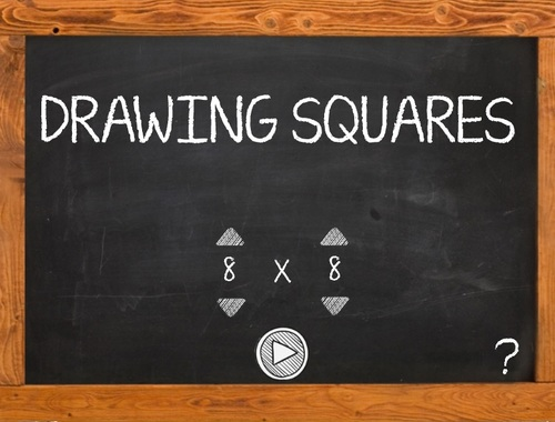 Spiel Quadrate zeichnen  Online