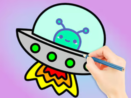 Spiel Malbuch: Galaxy Wander  Online
