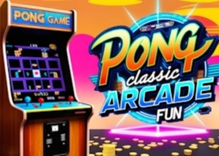 Spiel Pong-Spiel, klassischer Arcade-Spaß!  Online