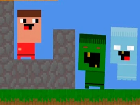 Spiel Nubiks bauen eine Verteidigung gegen Zombies auf  Online